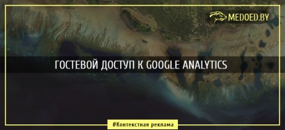 Гостевой доступ Google Analytics