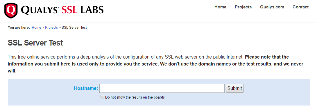 проверка ssl сертификата